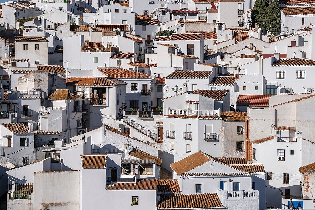 Comares, a small town in comarca of Axarquía, provincia of Málaga, Andalucía, Spain.