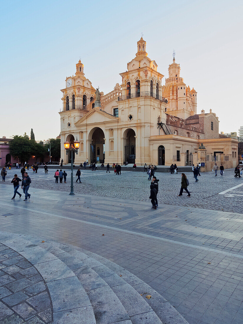 View of the Cathedral of Cordoba, Cordoba, Argentina, South America