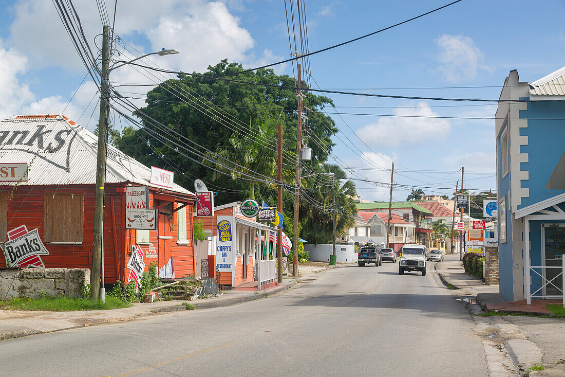 Bay Street, Bridgetown, St. Michael, Barbados, West Indies, Caribbean, Central America