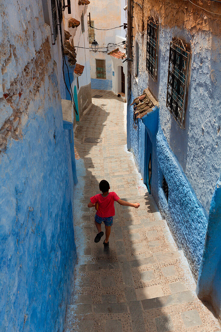 North Africa, Morocco, Chefchaouen district, Details of the city