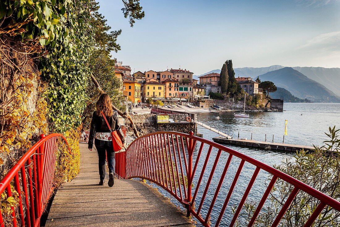 Italy, Lombardy, Como district, Como Lake, Varenna