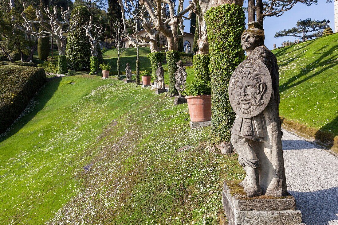 Italy, Lombardy, Como district, Como Lake, Villa del Balbianello