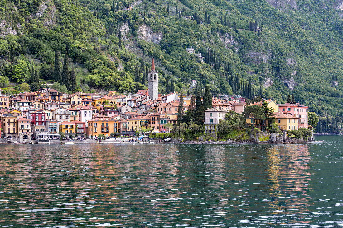 The little town of Varenna, Lake Como, Lombardy, Italy