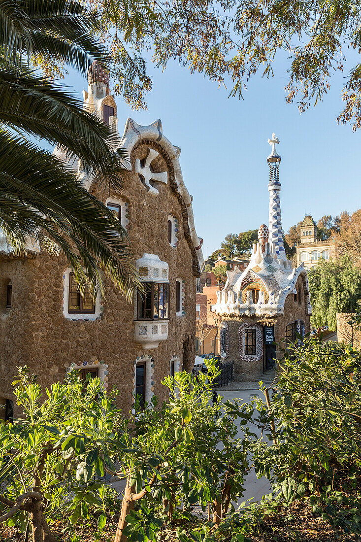 Park Guell, Barcelona, Catalonia, Spain