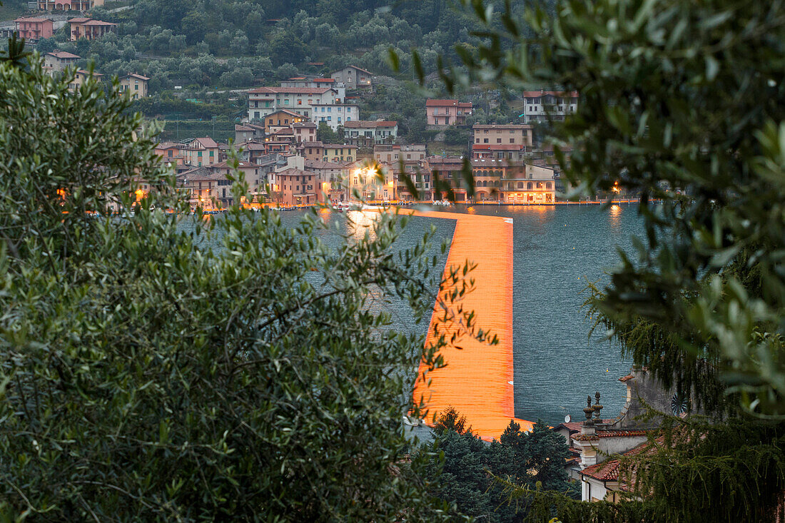 Iseo Lake, Lombardy, Italy, The Floating Piers