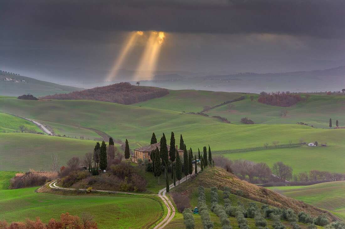 Orcia valley, Siena province, Tuscany, Italy