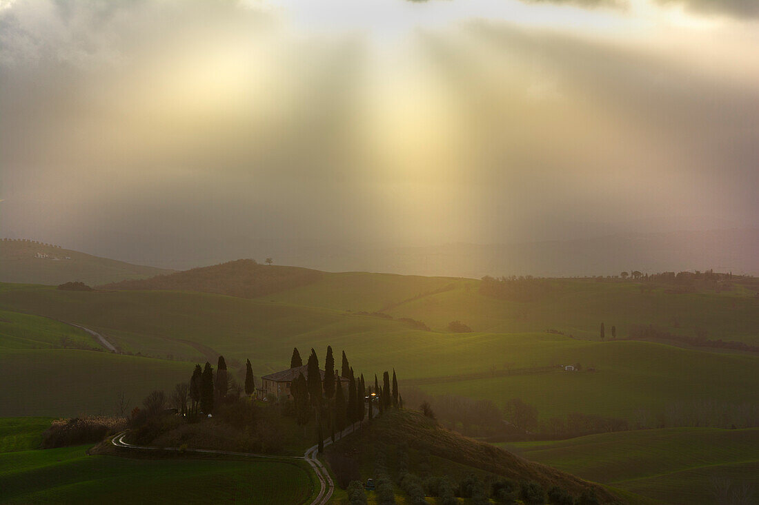 Podere Belvedere, province of Siena, Tuscany, Italy