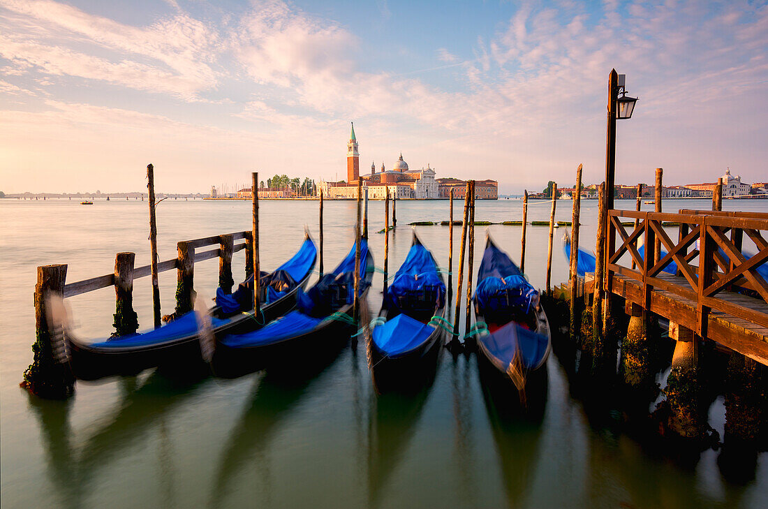 Venice at dawn, Venice province, Veneto, Italy