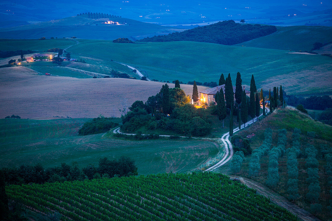 Val d'Orcia, Tuscany, Italy