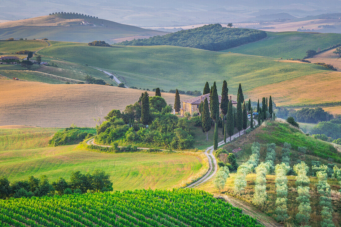 San Quirico d'Orcia, Val d'Orcia, Tuscany, Italy