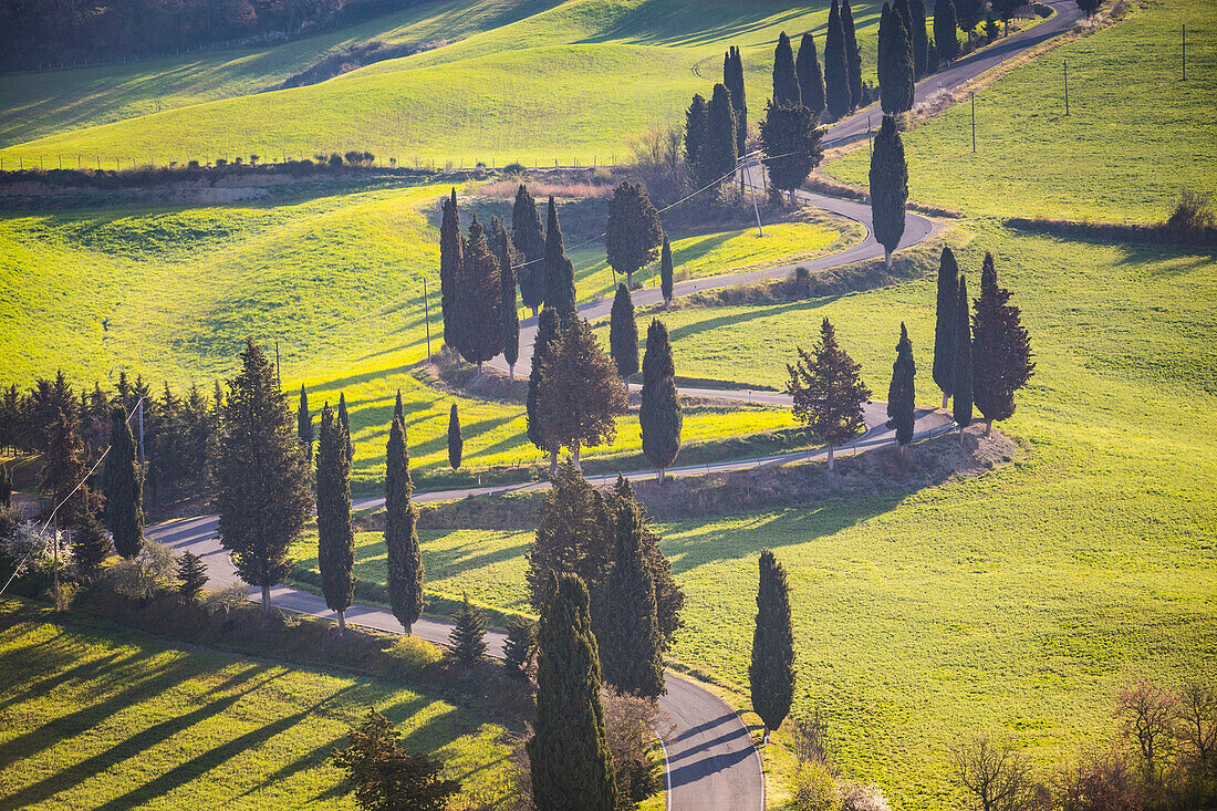 Monticchiello, Val d'Orcia, Tuscany, Italy