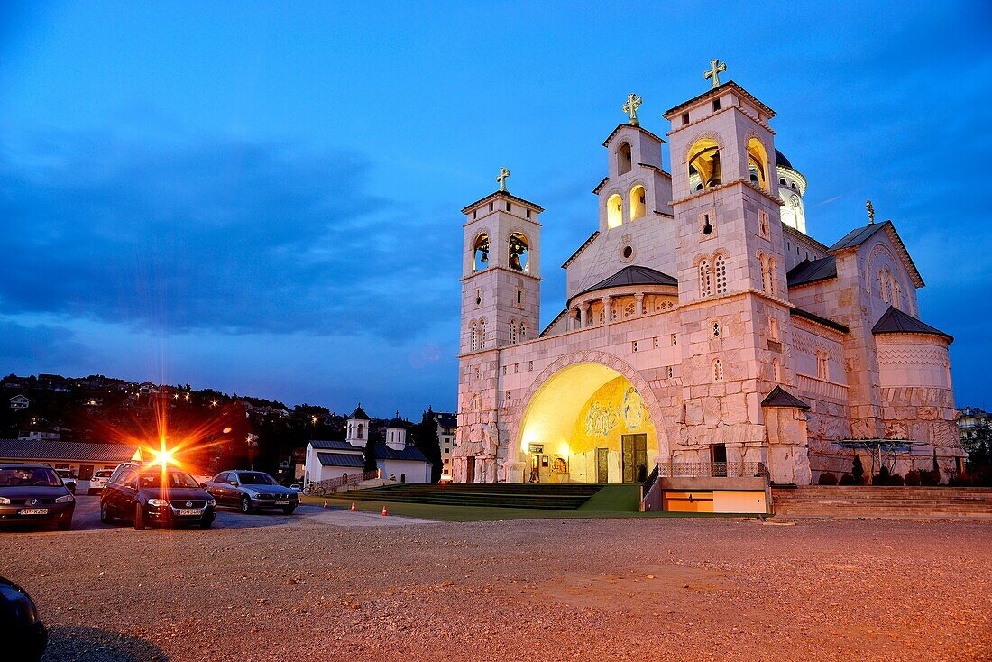 Orthodox church of Christ Resurrection, Podgorica, Montenegro.