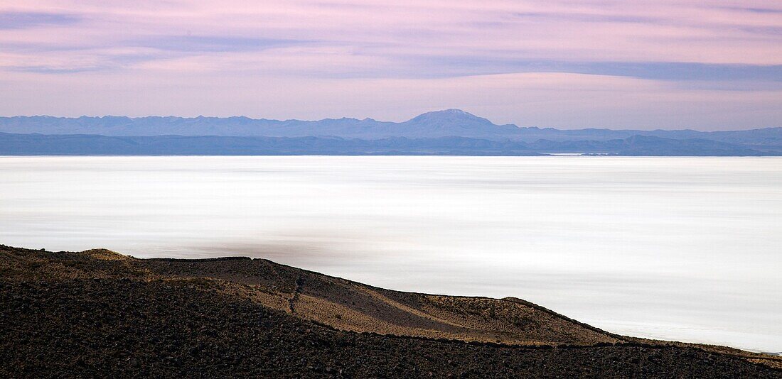 The great salt lake of southern Bolivia, Modern-day maps mostly name the lake Salar de Uyuni, for near its south-eastern shore is the small town of that name