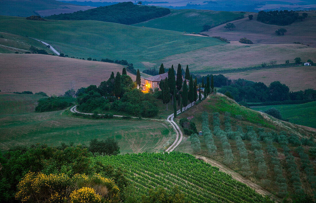 San Quirico d'Orcia, Val d'Orcia, Tuscany, Italy