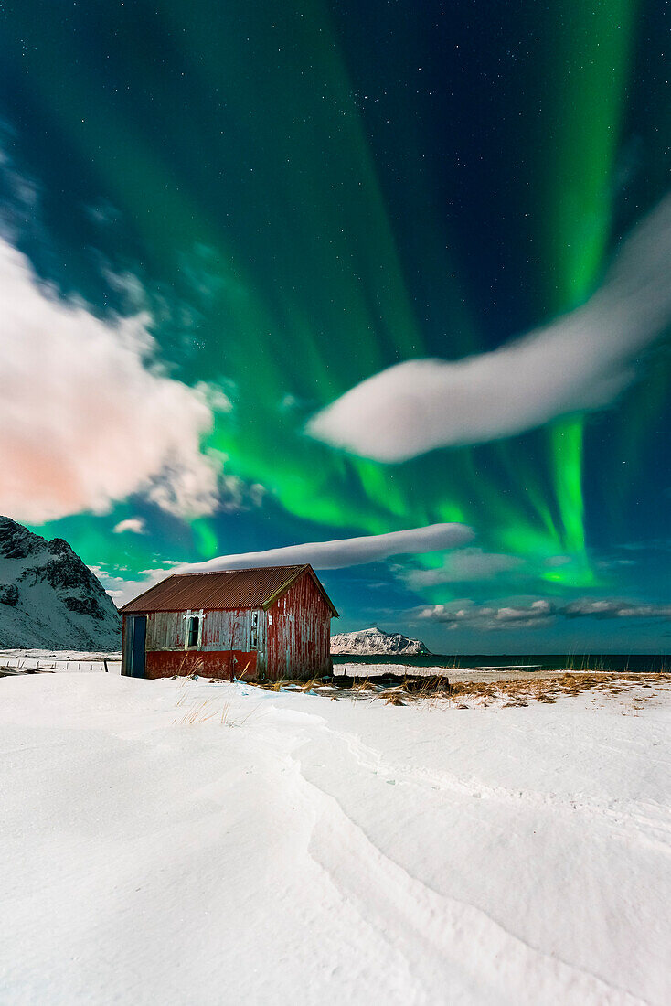 Skagsanden beach, Lofoten Islands, Norway