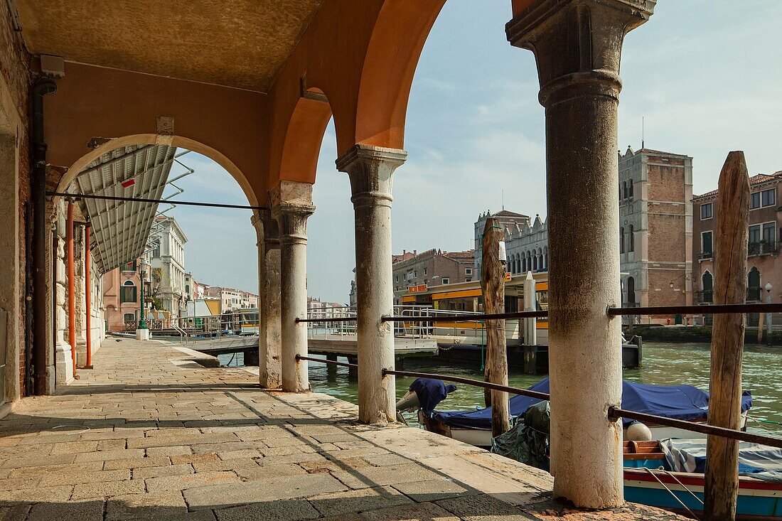 Grand Canal in the sestier of Cannareggio, Venice, Italy.