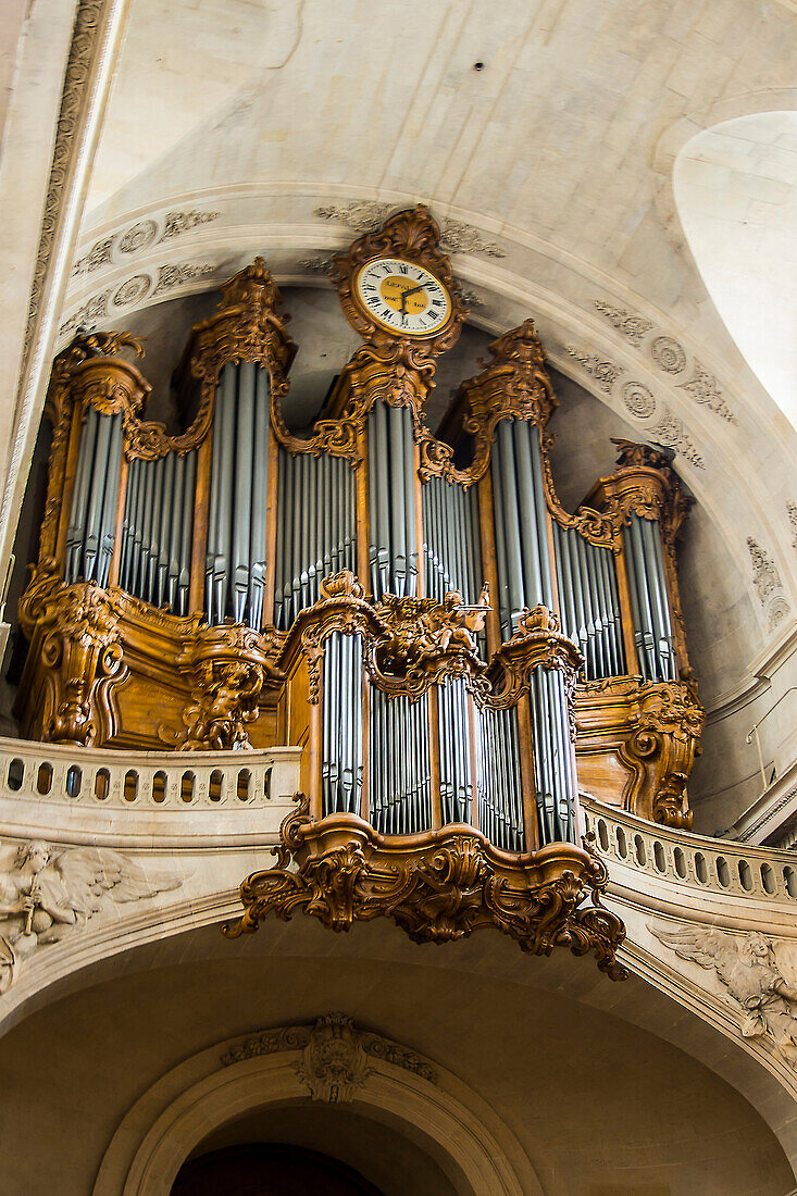 France, Paris, Church of Saint-Roch, great organs, by Aristide Cavaille-Coll