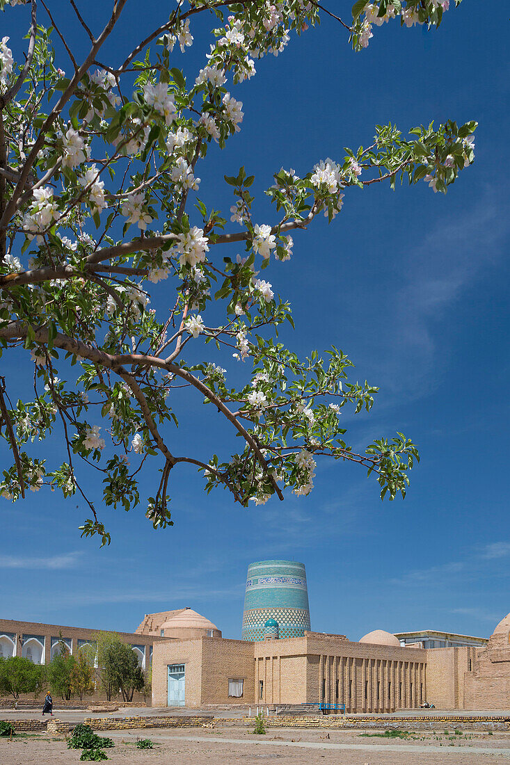 Uzbekistan, Khorezm Region, Khiva, Itchan Kala, Kalta Minor Minaret (W.H.)