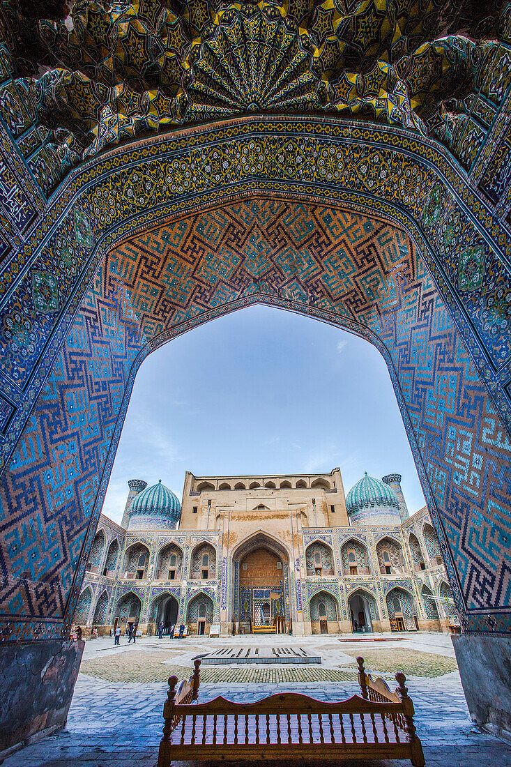 Uzbekistan, Samarkand (W.H.), Sherdhor Madrasa