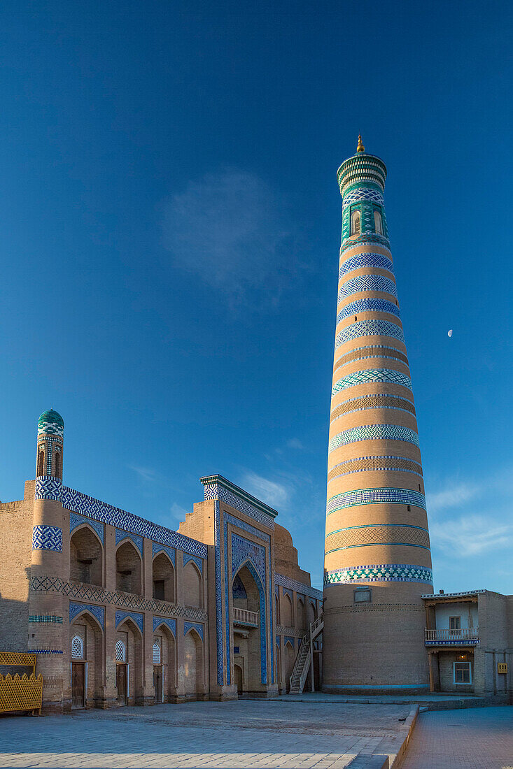 Uzbekistan, Khorezm Region, Khiva (W.H.), Islam Khodja Minaret