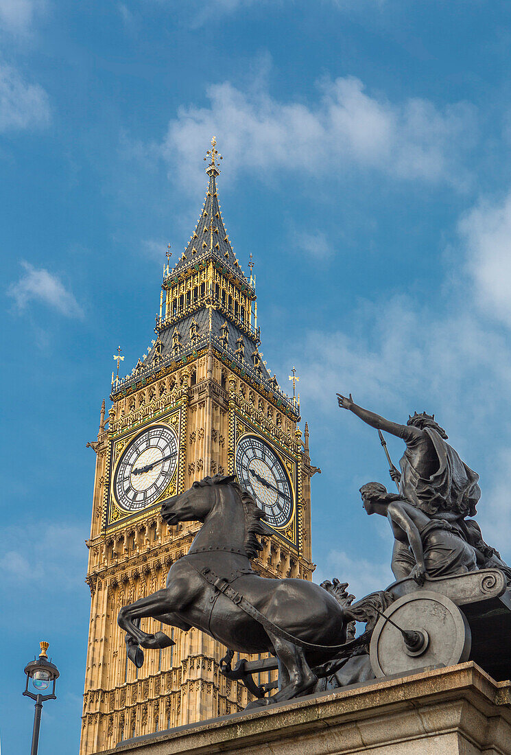 England, London, The Big Ben Tower