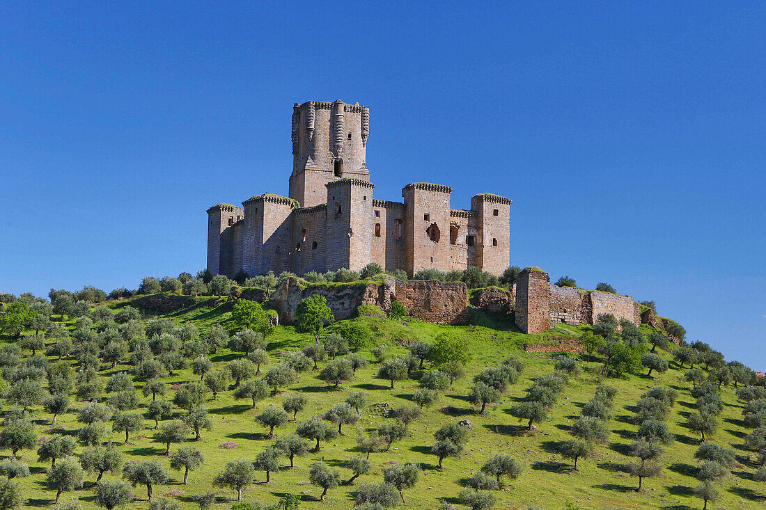 Spain, Andalucia,Cordoba Province, Belalcazar, Belalcazar Castle