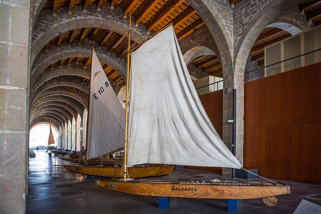 Spain, Catalonia, Barcelona, Maritim Museum (Drassanes)