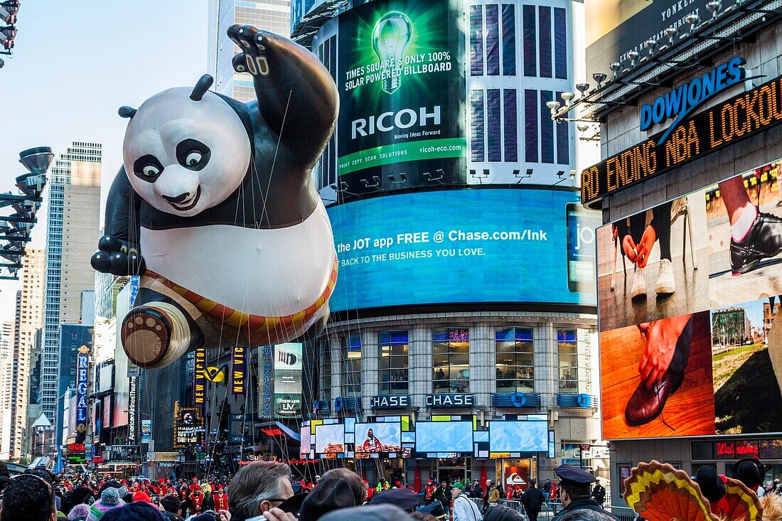 USA, New York, Manhattan, thanksgiving Parade in New York City