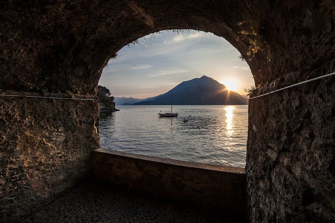 Italy, Lombardy, Como district, Como Lake, Varenna