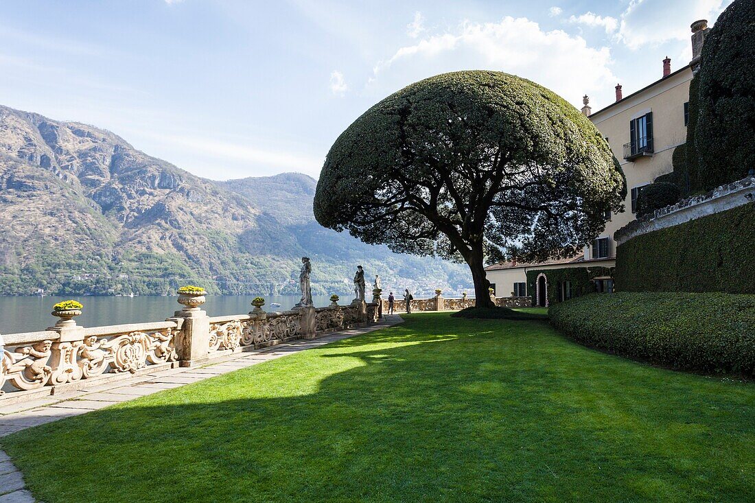 Italy, Lombardy, Como district, Como Lake, Villa del Balbianello