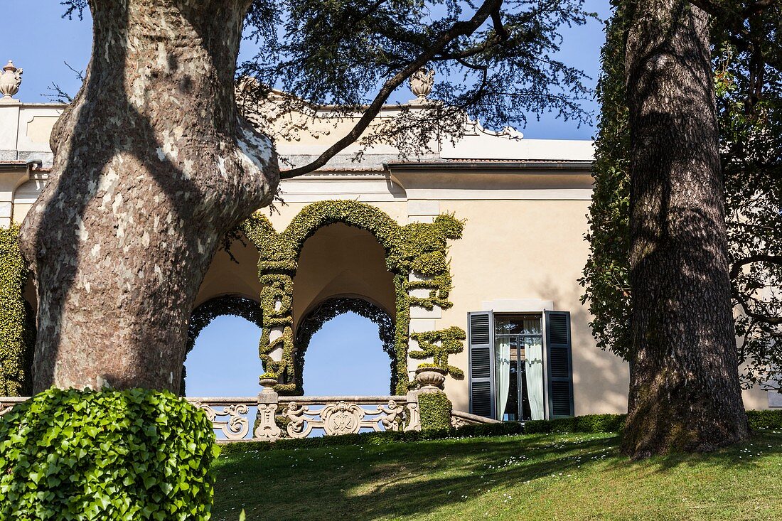 Italy, Lombardy, Como district, Como Lake, Villa del Balbianello