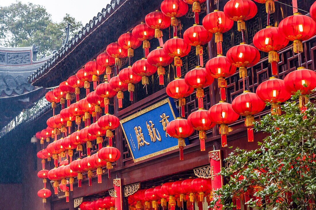 China, Shanghai, Huangpu, Temple of the Town God