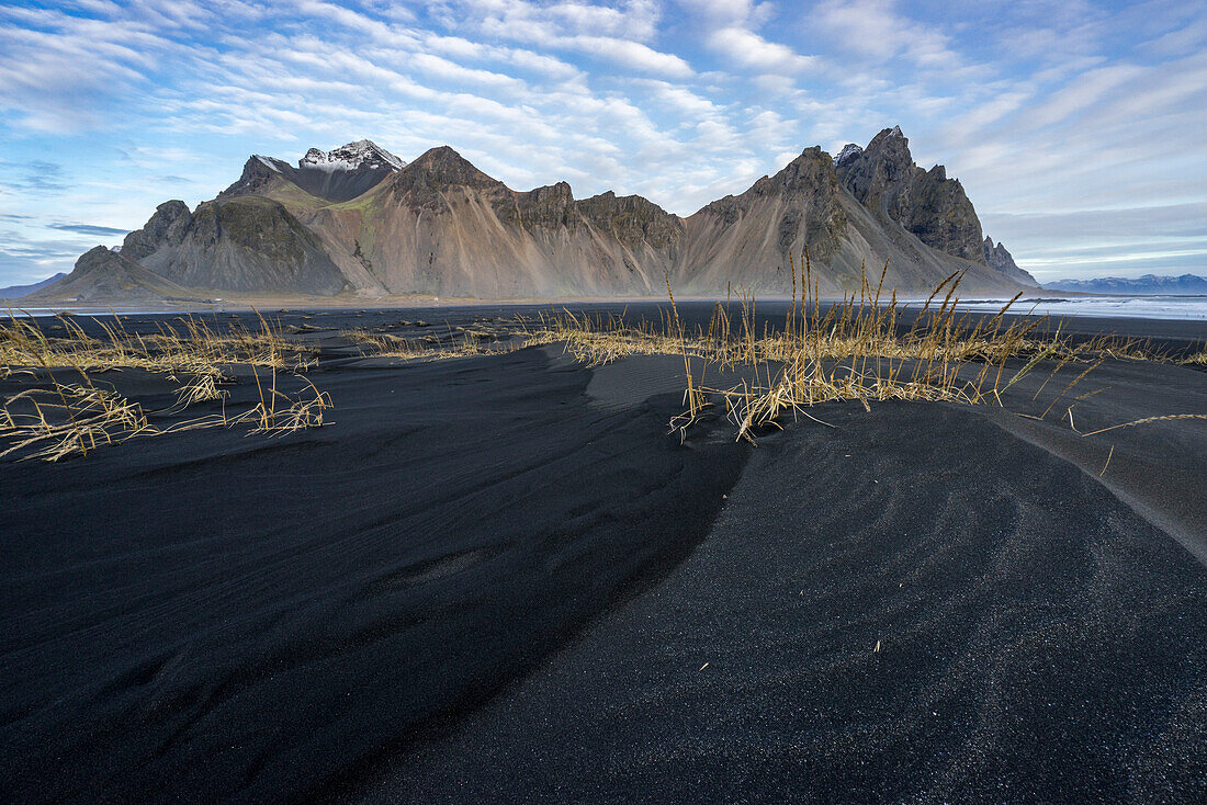 Landscape at Stokksnes, Eastern Iceland, Europe