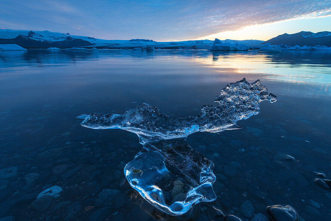 Jokulsarlon glacier lagoon, East Iceland