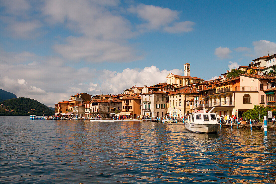 Iseo lake, Lombardy, Italy, Montisola