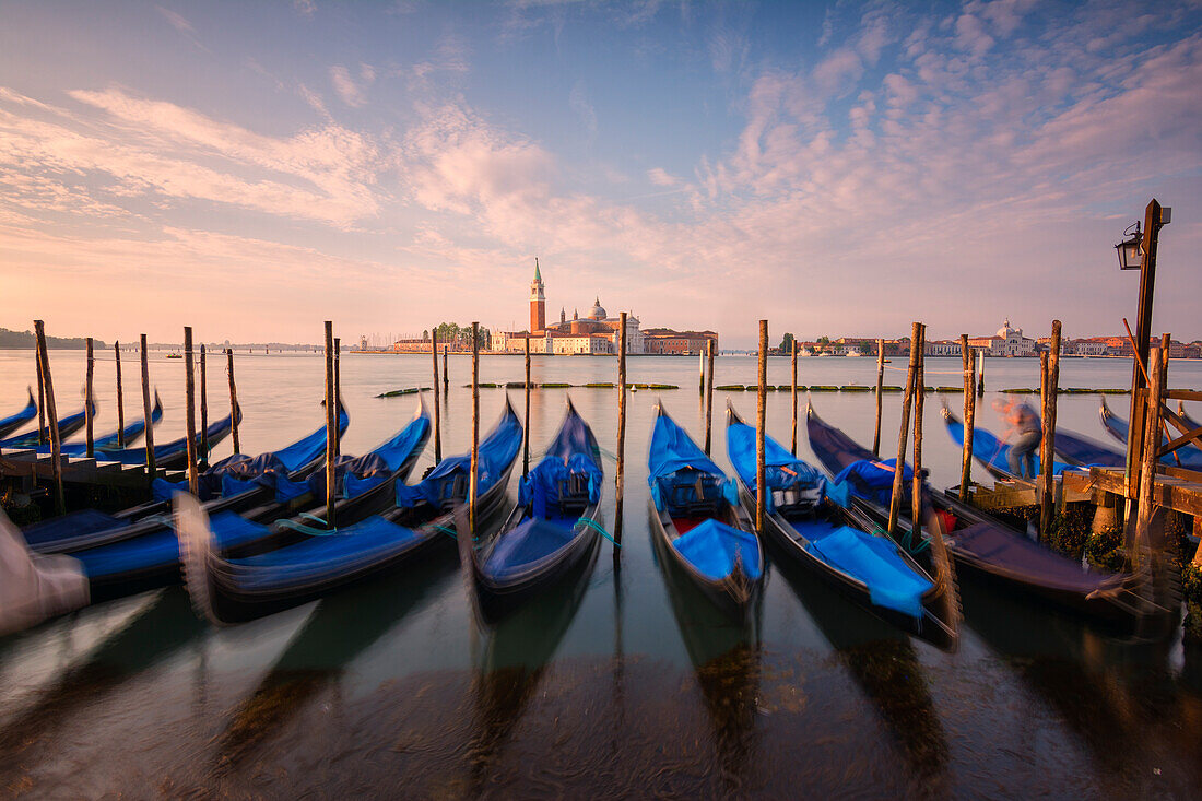 Europe, Italy, Venice at dusk, province of Venice