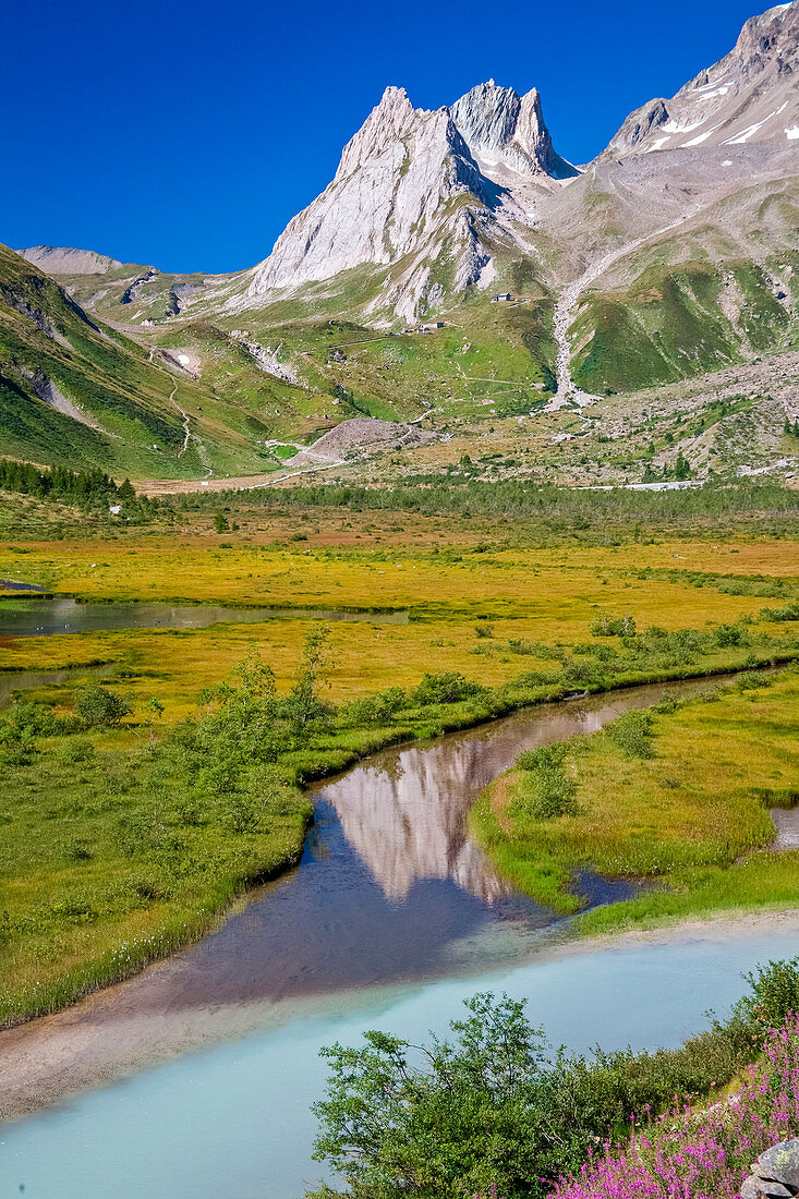 Veny valley on the Aosta valley, Italy