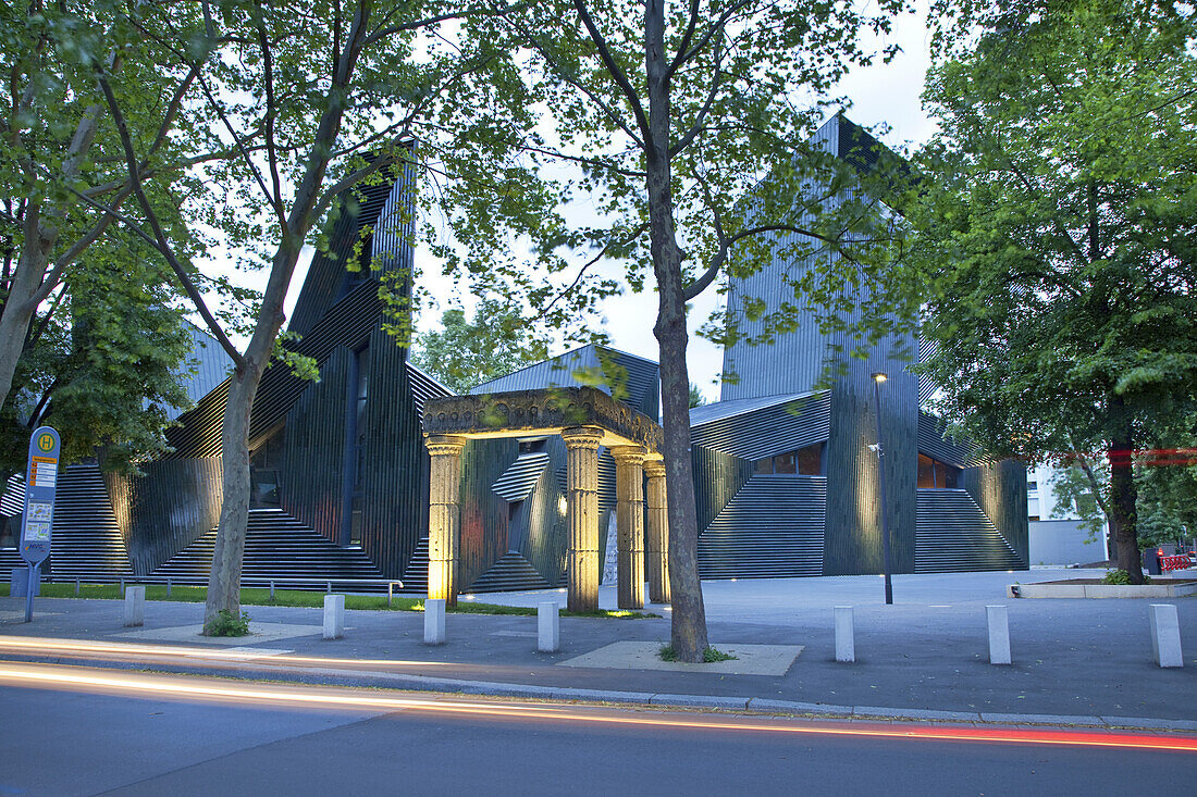 The New Synagogue in Mainz, Rhineland-Palatinate, Germany, Europe