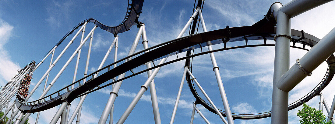 Rollercoaster, Europapark Rust, Black Forest, Germany