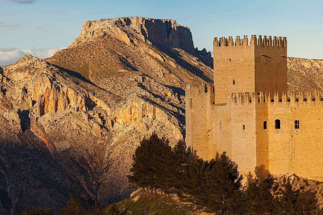 Castillo de Velez-Blanco, Castillo de los Fajardos, Schlossburg, 16th. century, Renaissance, Velez-Blanco, Provinz Almeria, Andalusien, Spanien, Europa