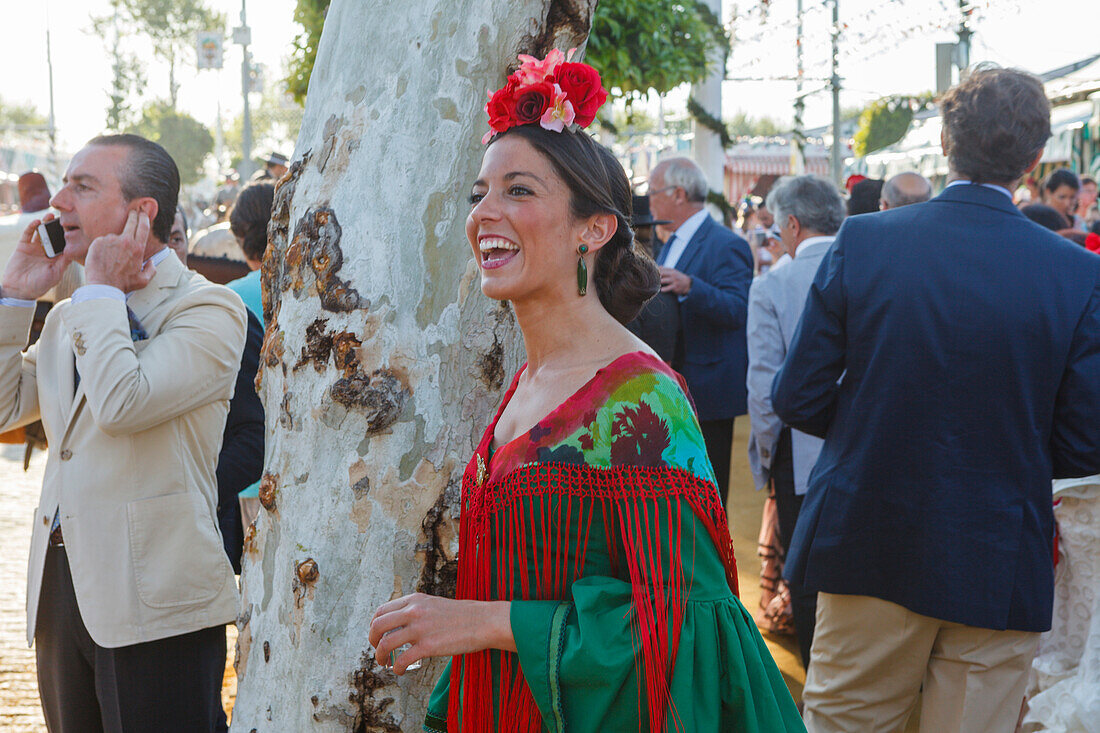 Feria de Abril, Seville Fair, spring festival, Sevilla, Seville, Andalucia, Spain, Europe