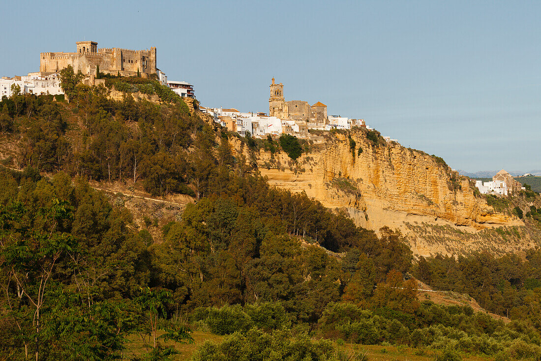 Arcos de la Frontera, pueblo blanco, weißes Dorf, Provinz Cadiz, Andalusien, Spanien, Europa