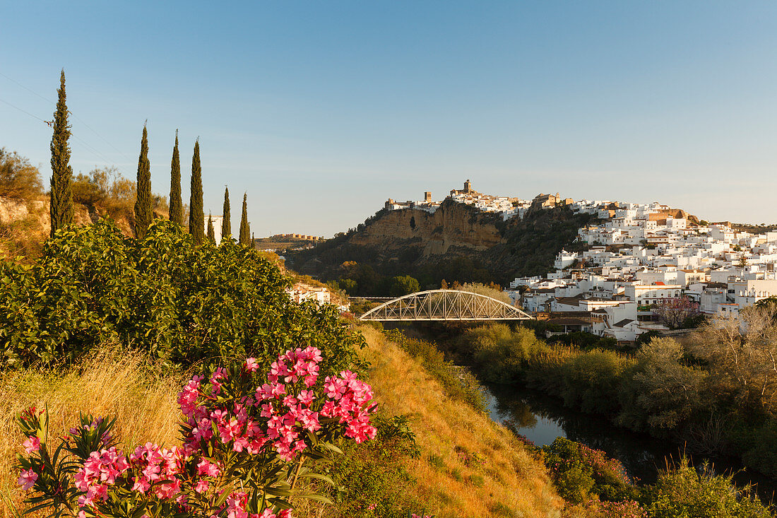 Arcos de la Frontera, pueblo blanco, weißes Dorf, Provinz Cadiz, Andalusien, Spanien, Europa