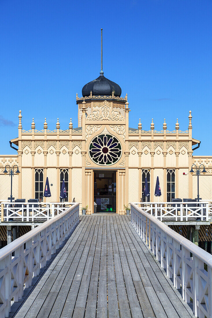 Kaltbadehaus Kallbadhus in Varberg, Halland, Südschweden, Schweden, Skandinavien, Nordeuropa, Europa