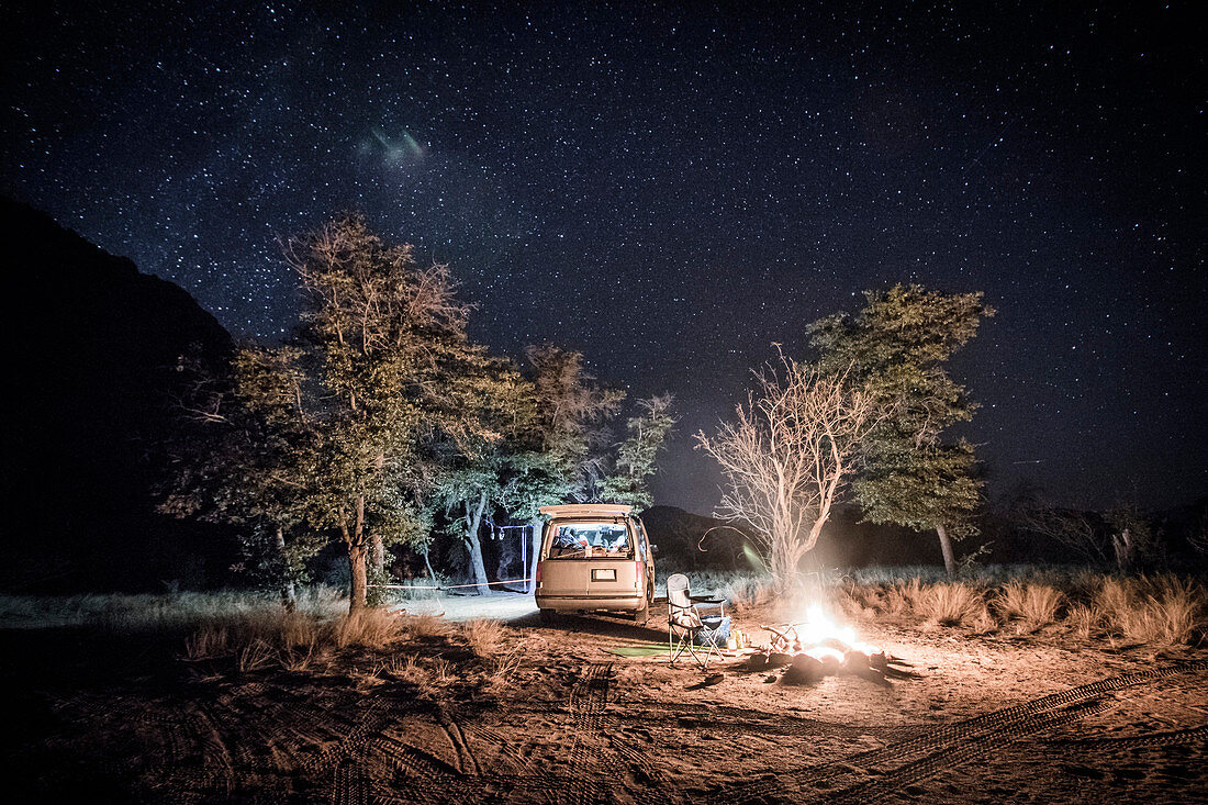 The Perfect Campsite Under The Stars