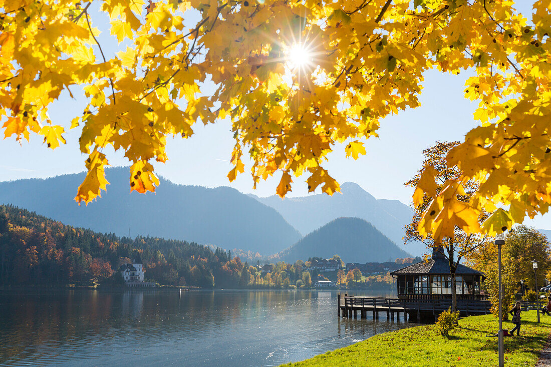 Lake Grundlsee, Bad Aussee, Styria, Austria, Europe