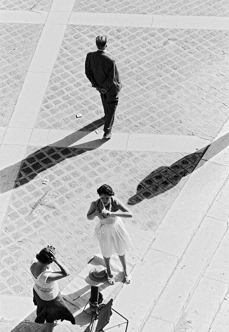 1959, Place de la Concorde, Paris, Frankreich