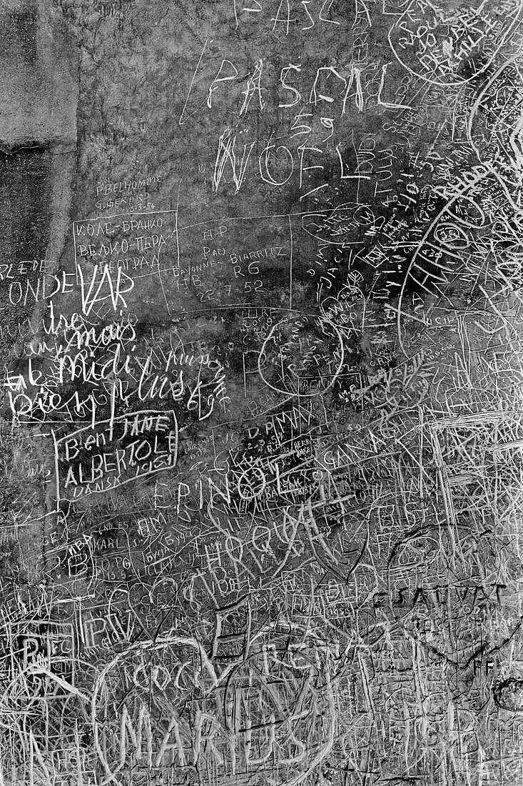 1960, Graffiti, Art, Paris, Frankreich