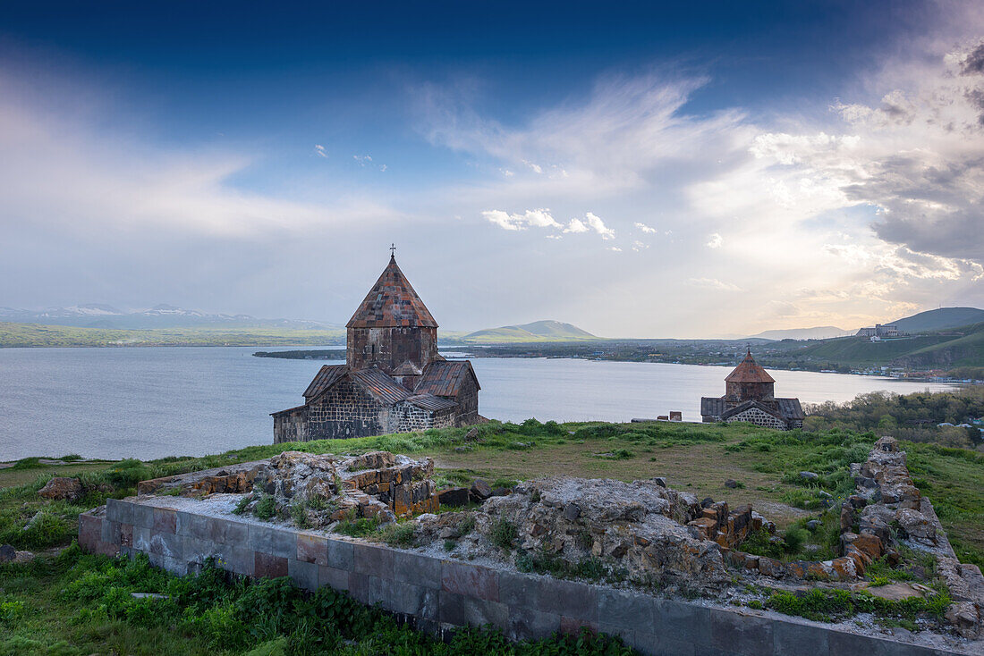 monastery, Sewanawank, lake sewan, Armenia