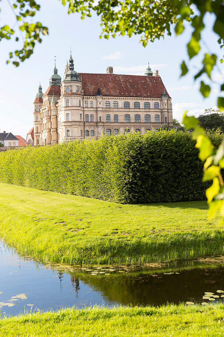 Castle of Güstrow, palace, Mecklenburg lakes, Mecklenburg Switzerland, Güstrow, Mecklenburg-West Pomerania, Germany, Europe